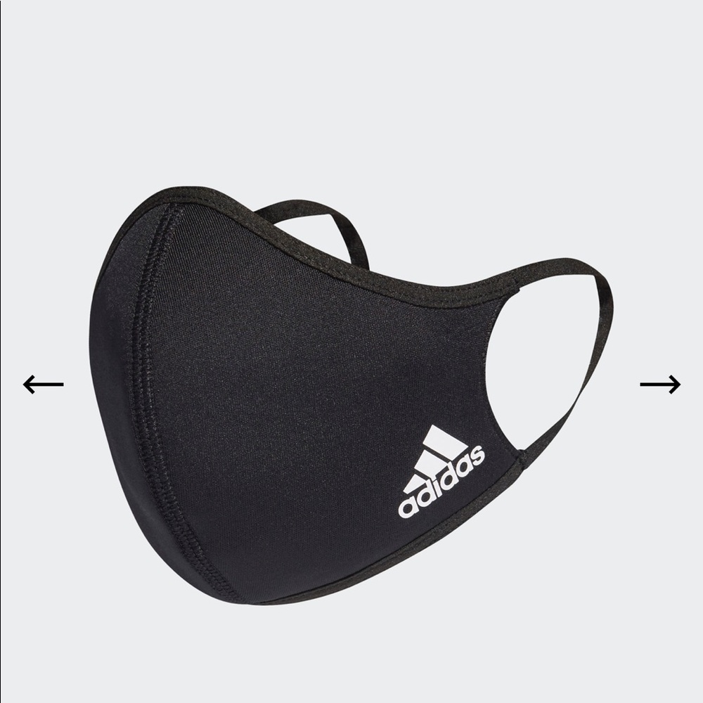 2 ADIDAS FACE MASK SIZE M/L